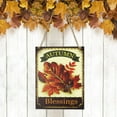 thumbnail image 2 of Wovilon Hanging Ornaments Fall Ornament Welcome Sign Decorative Vintage Wall Hanging Home Garden, 2 of 4