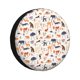 thumbnail image 1 of Balery South American Animals Cubiertas para Neumáticos - Protector Resistente para Neumáticos de Camioneta, SUV, Remolque, Camper y RV-14 inch, 1 of 6