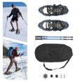 thumbnail image 2 of Snowshoes for Skiing with Adjustable Trekking Poles, Anti-Slip Claws, Ergonomic Design, Suitable for All Ages, Includes Carrying Bag, 2 of 5