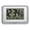 Cool gray/silver, variant on La Crosse Technology Digital Atomic Clock with Temperature - Walnut/Black, 513-17907-INT
