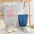thumbnail image 3 of First Birthday 1 Year Niece Daughter Romper Boys or Girls Infant Baby Brisco Brands 12M, 3 of 6