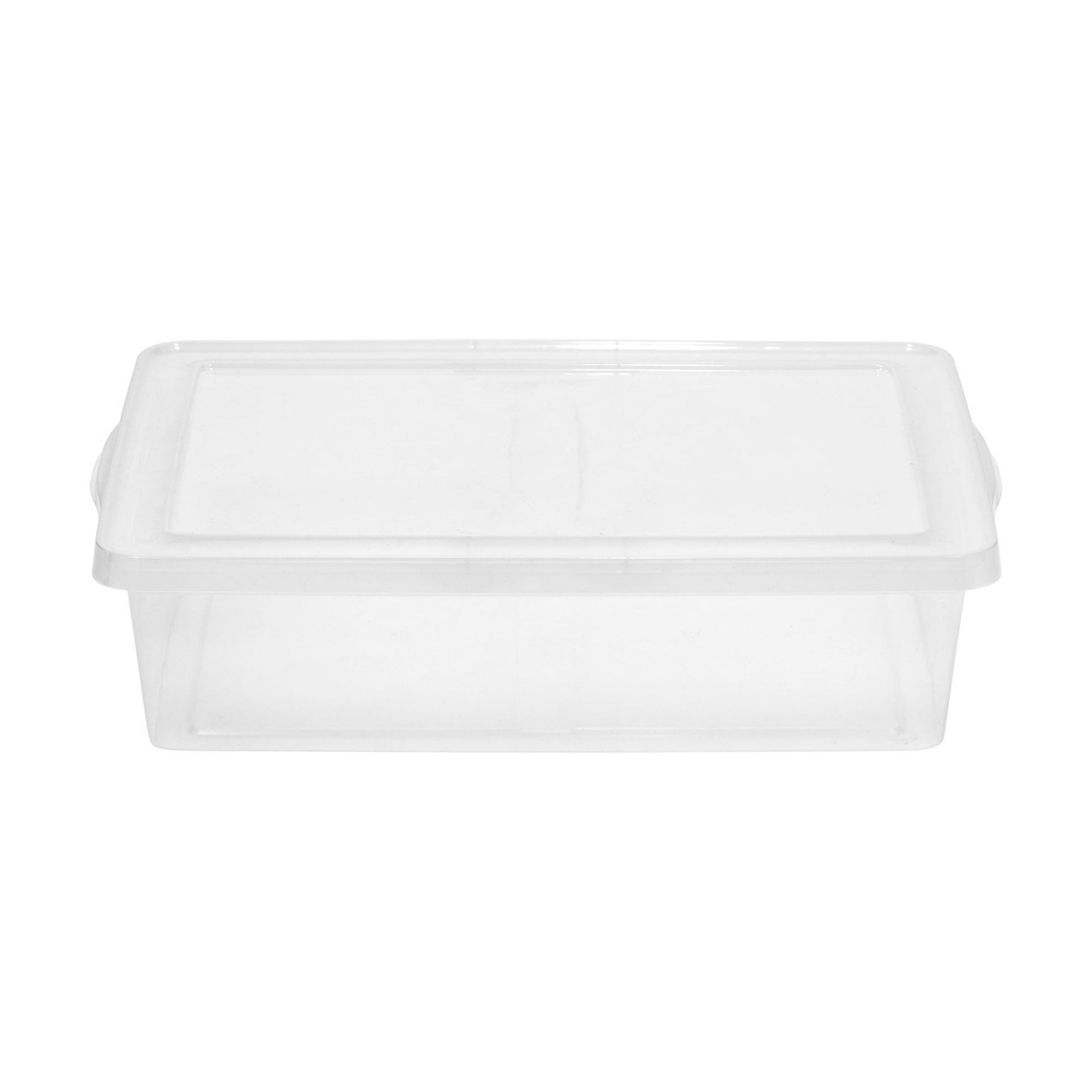 6.7 Qt [1.6 Gal] Snap Top Plastic Storage Box