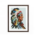 thumbnail image 3 of DIY 5D Diamond Art American Native Indian Old Man Paint with Full Drill Round Diamond Gems Painting by Number Kits for Adults Art Craft Home Wall Decor 11.8x15.8in, 3 of 8