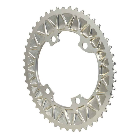 Absolute Black Chainring Absoluteblack Oval 110Mm 48T 4B 2X 9100 Champagne