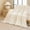 White, variant on Flannel Blanket, Soft Double Layer Fleece Throw Blanket for Sofa Bed, Warm Cozy Nap Blanket for Office Bedroom Living Room Home Decor, Lightweight Plush Blanket for Winter Use