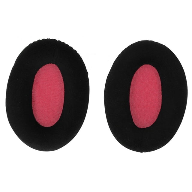 Almohadillas para los oídos, almohadillas de repuesto para auriculares, cubierta para los oídos para KHX-HSCP HyperX Cloud II 2 (rojo texturizado)