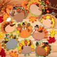 thumbnail image 4 of 54 Pcs Thanksgiving Turkey Cut-Outs Double Printed Fall Paper Decor for Thanksgiving Bulletin Board Classroom Decoration (Turkey Ripe 54), 4 of 8