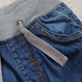 thumbnail image 5 of Gubotare Boys' Slim Fit Straight Leg Stretch Denim Jeans 5 Pocket Style 4T 5T (Dark Blue,4-5 Years), 5 of 8