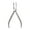 Curved nose pliers, variant on Professional Stainless Steel Flat Nylon Jaw Pliers for Glasses Frame Repairing Jewelry Making Plier Artwork Tools