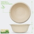 thumbnail image 4 of DISEN 100% Compostable Paper Bowls [16 oz.] – 150 Disposable Bowls Eco Friendly Sturdy Tree Free Alternative to Plastic or Paper Bowls | Ecovita, 4 of 8
