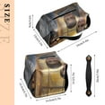thumbnail image 2 of Thanksgiving Cozy Family Tissue Box Cover Leather Square Rectangle Tissue Box Holder for Bathroom Living Room Desk Office Decor, 2 of 7