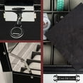 thumbnail image 5 of Luxury Watch Box 24 Velvet Pillow Slots, Premium Display Case With Framed Glass Lid, Elegant Contrast Stitching, Sturdy & Secure Lock - By Cas De` Lux, 5 of 8