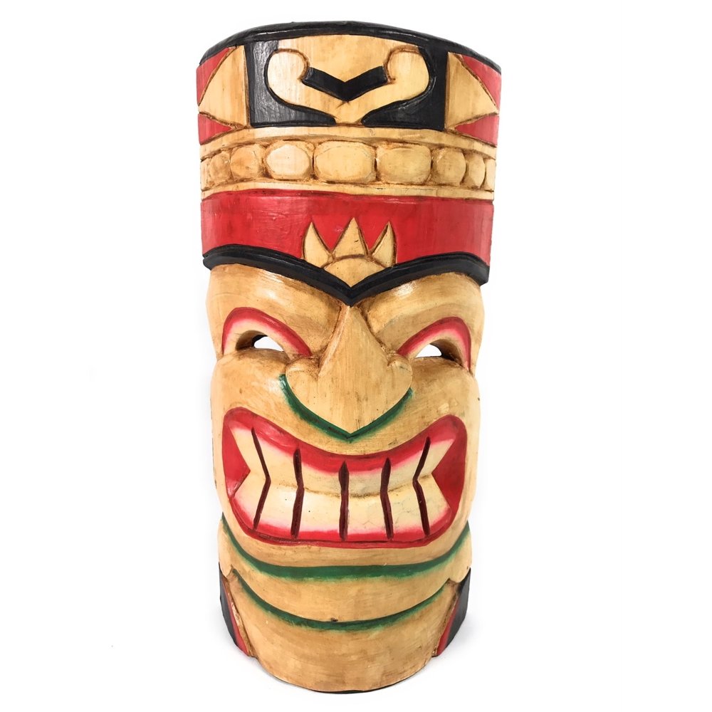 Polynesian Tiki Mask 12" - Hawaiian Decor | #dpt514330 - Walmart.com