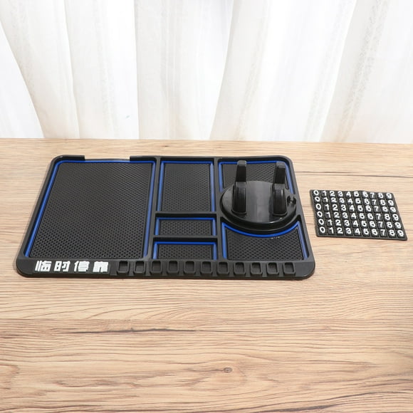 Houderco Car Storage Mat Para Tablero Con Función Antideslizante Y Soporte Para Teléfono