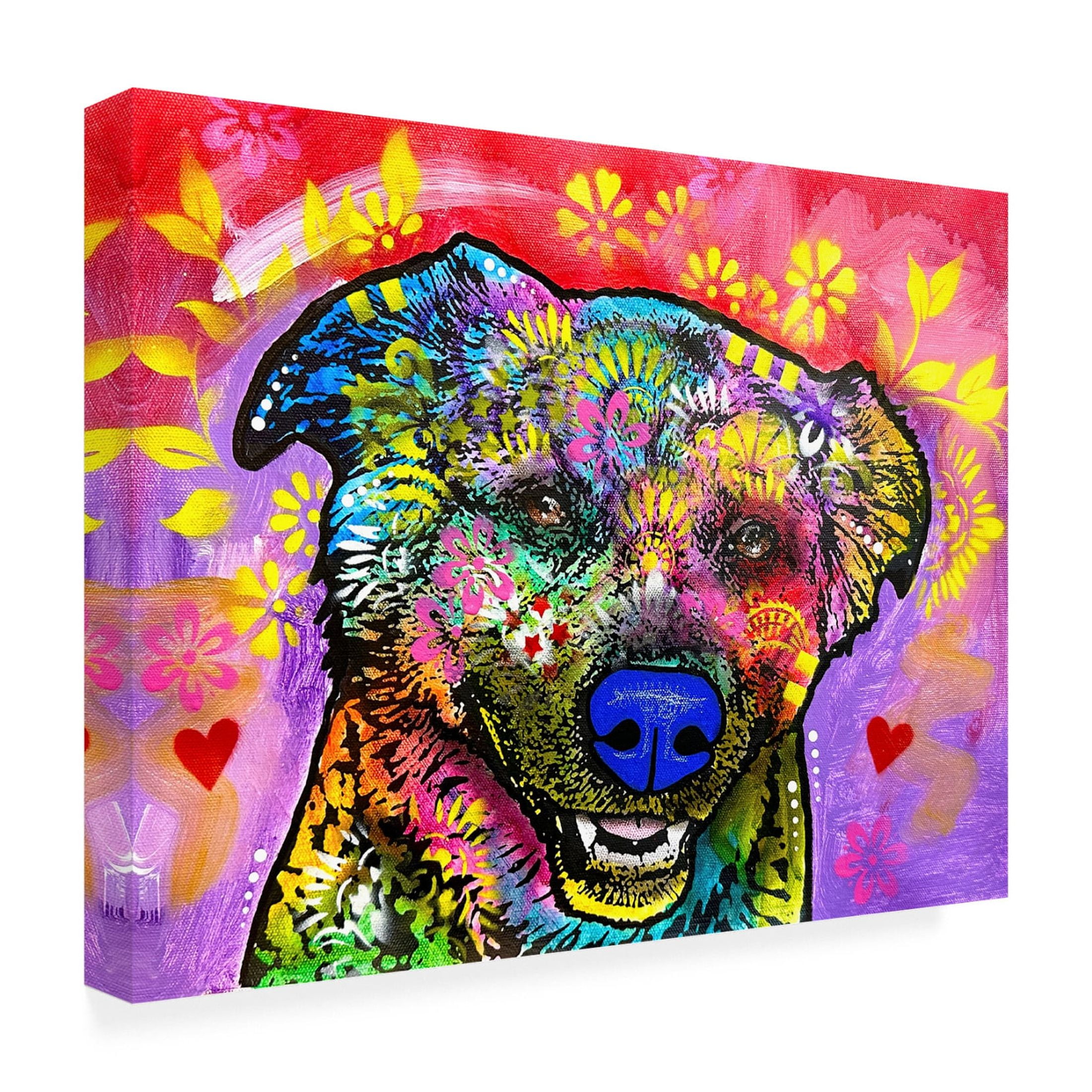 Canvas Wall Art - Dean Russo- Exclusive 'Disco' Wall Art for Living Room, Bedroom, or Office Décor by Trademark Fine Art - 47 x 35 Inches