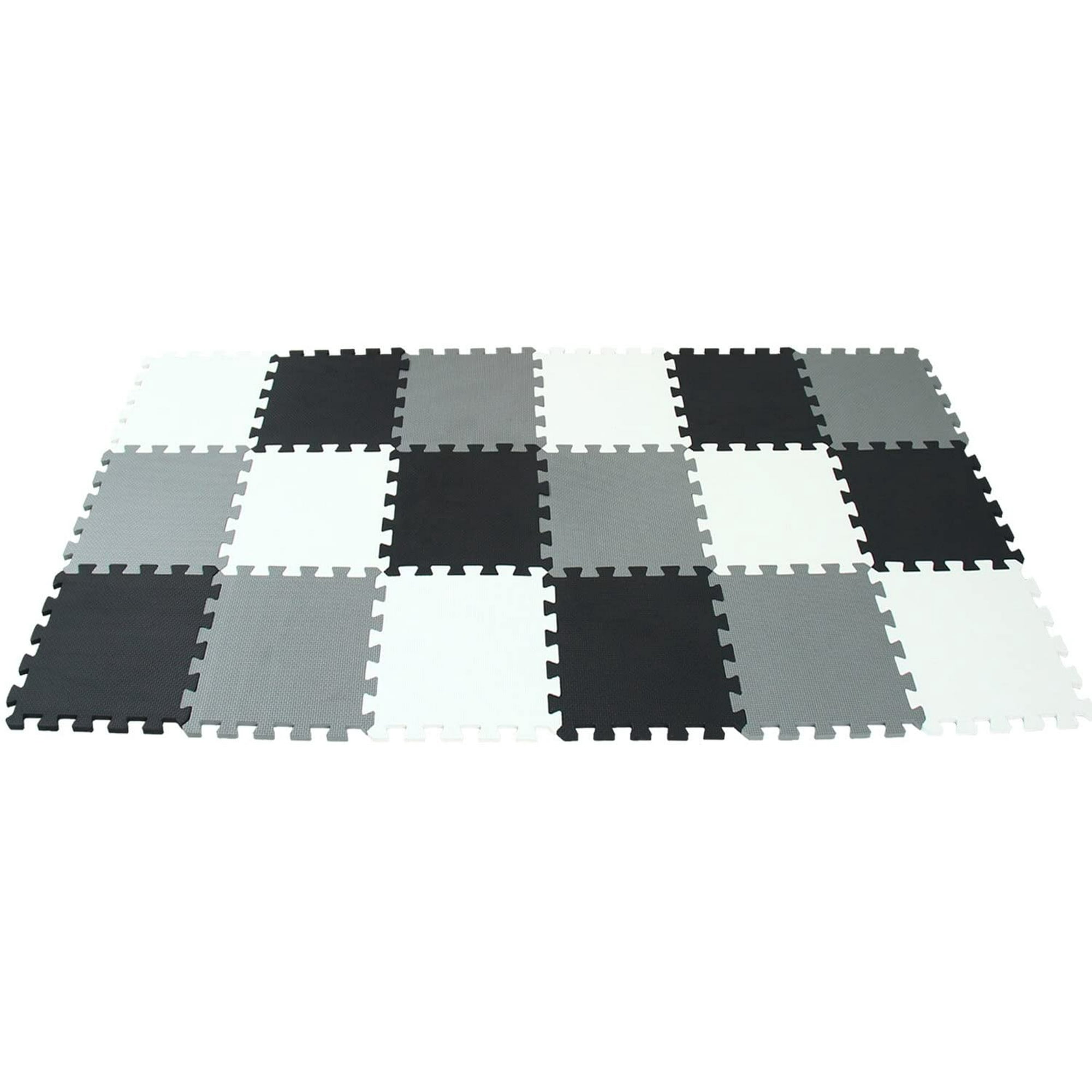 Interlocking Foam Playmat Play Tiles for Baby Walmart