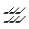 thumbnail image 1 of Soup Spoons 6 Pack Japanese Spoons Creative Rice Spoons Chinese Asian Long Handled Restaurant Spoons, 1 of 3