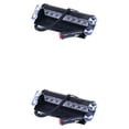 thumbnail image 1 of Kenally Luz estroboscópica Lámpara de advertencia Linterna de señal Alto brillo ABS LED Base de seguridad Autoadhesivo Suministros para Verde claro cable de resorte 2piezas, 1 of 4