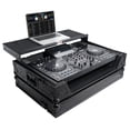 thumbnail image 2 of ATA Style DJ Controller Case for Pioneer XDJ-RX3 RX2 Case with Laptop Shelf and Wheels | Black Finish, 2 of 5