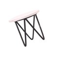 thumbnail image 1 of kurtrusly Table Ronde de Simulation 1/12 Scène de Vie Meubles Maison de Poupée Ornements Noir, 1 of 8