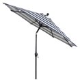 thumbnail image 6 of Better Homes & Gardens 9ft Blue Cabana Premium Patio Umbrella, 6 of 6
