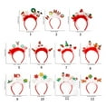 thumbnail image 3 of Sparkle Christmas Headband for Womens Girls Daily Wearing ,Photo Props Party Fancy Dress Hair Accessories, 3 of 21