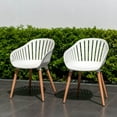 thumbnail image 3 of Amazonia Silverton 9 Pieces Eucalyptus Wood Oval Outdoor Dining Set, Ideal for Patio, 3 of 6