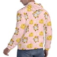 thumbnail image 6 of Lsque Watercolor Gnomes Pattern Casual Men's Hoodie,Hooded Sweatshirt with Kangaroo Pocket,Pullover Hoodie-4X-Large, 6 of 7