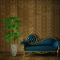 thumbnail image 2 of Vintage Home Artificial Faux Real Touch 62" Tall Fan Palm Tree With Burlap Kit And Fiberstone Planter, 2 of 3