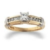 1/2 Carat Princess-Cut Diamond Ring