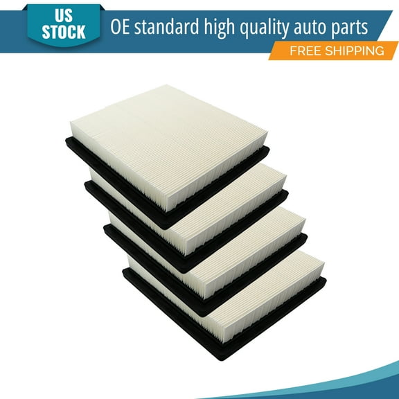 YXPCARS 4PCS Front Engine Air Filter for 2001 - 2010 Chrysler Town & Country Dodge Grand Caravan, New Air Filter Replacement (CA9054)