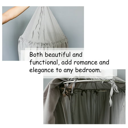 4 Color Mosquito Net Bed Canopy Yarn Chiffon Play Tent Bedding For