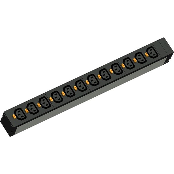 Legrand Rack PDU, Basic, ZeroU, 16A, 120V, (24) 520R, L520P Cord