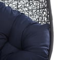 thumbnail image 6 of Modway Encase Swing Outdoor Patio Lounge Chair Without Stand in Black Navy, 6 of 7