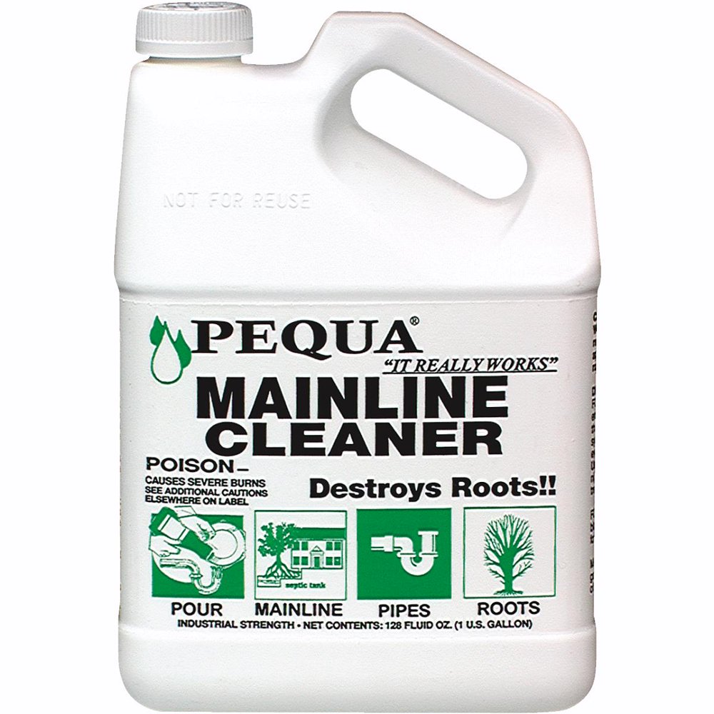 Pequa 128 Oz. Mainline Drain Cleaner Pack 3
