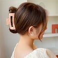 thumbnail image 6 of lanema Elegant Striped French Styles Hair Claw Clip Big Hair Clip Holder For Women Ponytail Bun Updos Hairstyles Decoration, 6 of 17