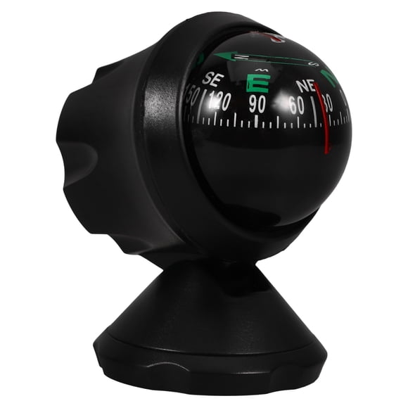 OULII Car Compass Dashboard Compasses Navigation Car Black 1Set for Family