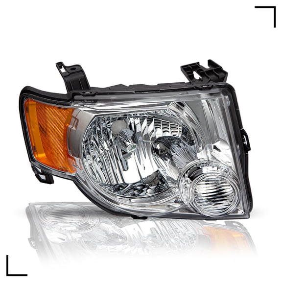 For 2008 2009 2010 2011 2012 Ford Escape SUV Chrome Passenger Right Headlight