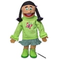 thumbnail image 1 of Marioneta estilo ventrílocuo de cuerpo completo de niña hispana Jasmine de 25 pulgadas, 1 of 5