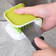 thumbnail image 3 of Cutlery Cleaning Brush, PP Minimalist Appearance Durable Blade Knife Cleaner Easy Using  for Restaurants, 3 of 7