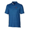 thumbnail image 2 of Men's Cutter & Buck Blue Jacksonville Jumbo Shrimp Pike Micro Floral Stretch Polo, 2 of 3
