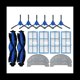 thumbnail image 1 of Para Aspiradora Robot G9070, Cepillo Principal de Repuesto, Cepillo Lateral, Filtro Hepa, Almohadilla para Fregona, Accesorios de Tela de Trapo, 1 of 1