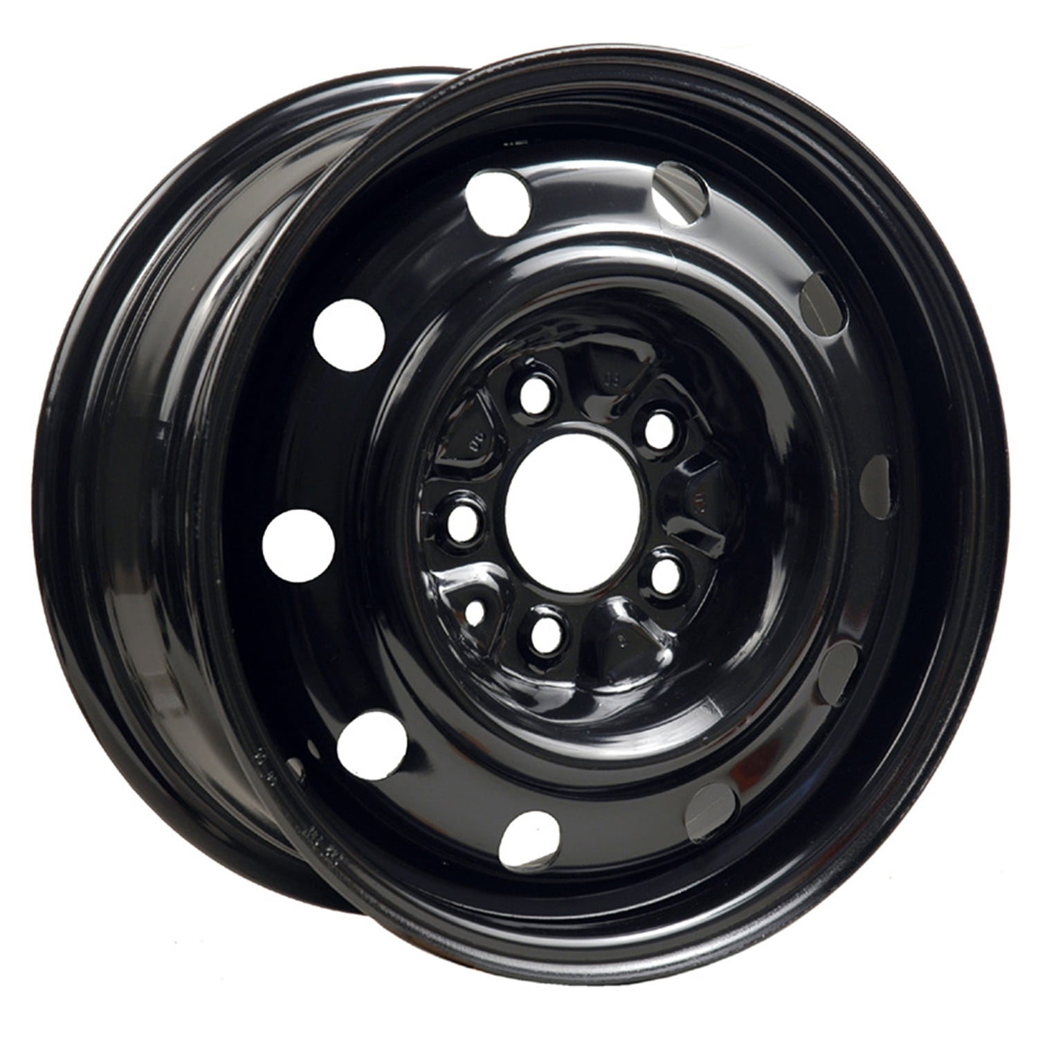 15 X 6.5 Reconditioned OEM Steel Wheel, Black, Fits 20012003 Chrysler