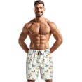 thumbnail image 4 of CROPD Mens Pajama Shorts Soft Lounge Bottoms Sleepwear Pj Pants With Pockets S-4XL, 4 of 5