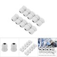 thumbnail image 1 of Nylon Cable Waterproof Connector, 10Pcs Waterproof Gland Connector, Nylon Pg7-Pg21 White For Machinery, 1 of 8
