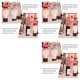 thumbnail image 1 of Inteprter 4 Uds. De cubiertas navideñas para botellas de vino, adorno de de felpa para botella de Papá Noel, decoración navideña Type1 Inteprter CBP141855, 1 of 5