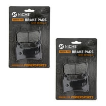 Niche Front Brake Pad for Honda CBR900RR Semi-Metallic Motorcycle 2 Pack 519-KPA2310D