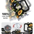 thumbnail image 5 of 40oz Tumbler with Handle and Straw Sunflower Tumbler Leak Proof Insulated Tumbler Sunflower Coffee Travel Mug 40 oz Sunflower Tumbler with Handle Sunflower Gifts for Women, 5 of 6