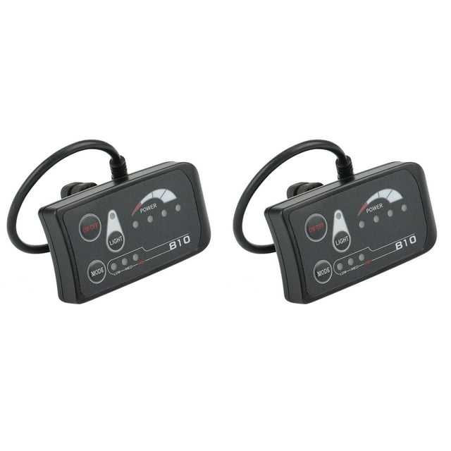 2X LED Display Connector 810 for Electric Bicycle Cycling Speed Meter Connect Ebike Headlight and LED Controller