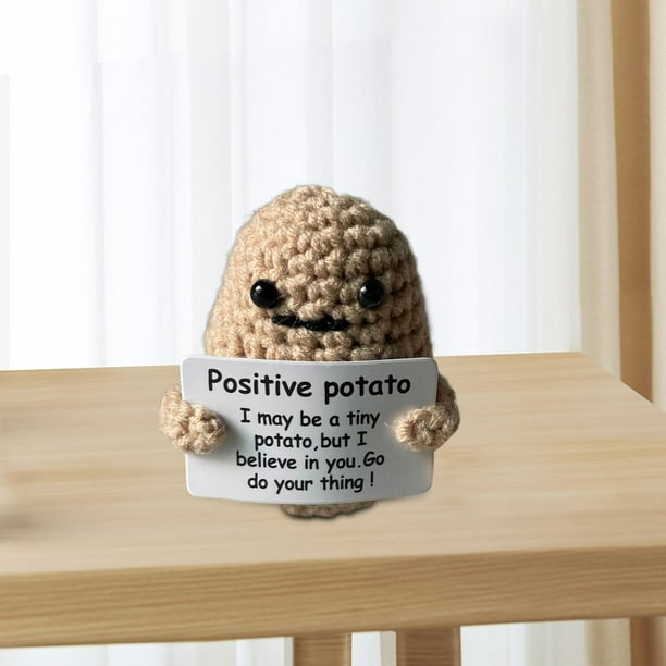 Positive Potato Crochet  Crochet projects, Fun crochet projects